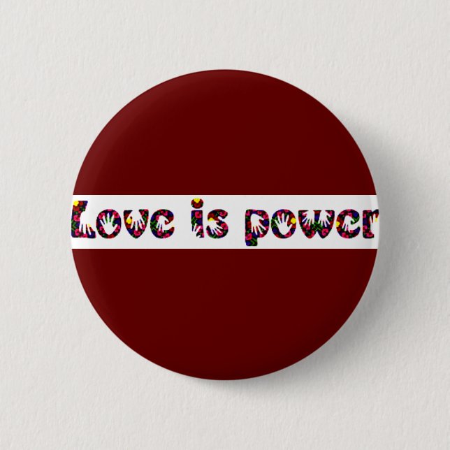 Love is Power_ Button (Front)