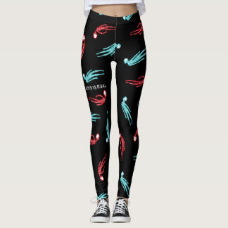 Love is Real Skeleton Leggings