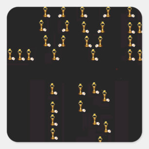 Love Is Square Sticker