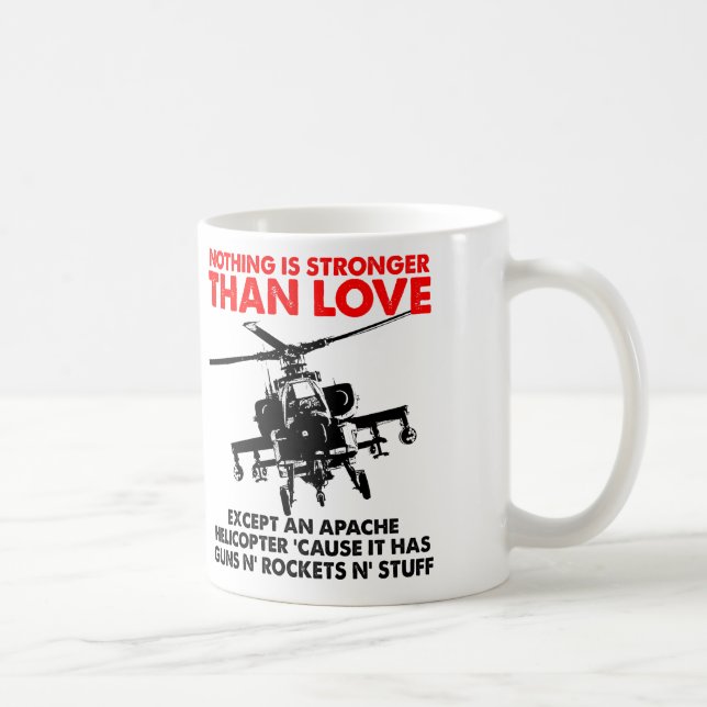 Love Is Strong Funny Mug (Right)