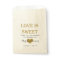Love Is Sweet Black and Gold Wedding Bags