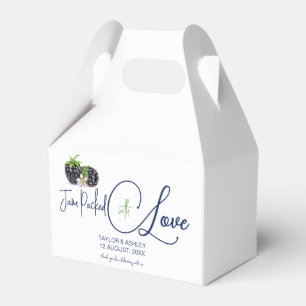 Love Is Sweet Blackberry Fruit Wedding Favour Bo Favour Box