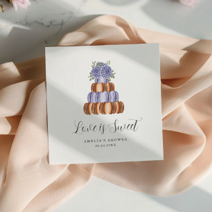 Love Is Sweet Bridal Shower Invitation Napkin