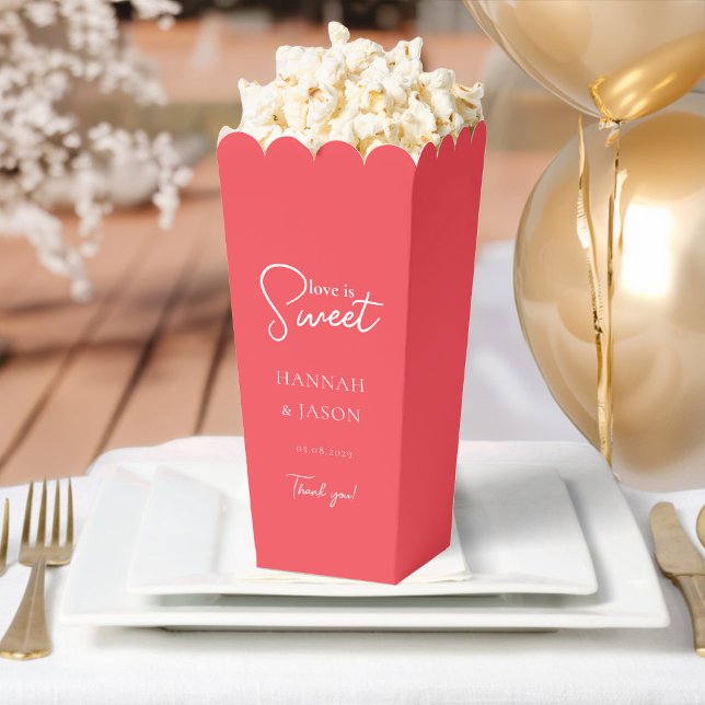 Love is Sweet! Elegant, Simpel  Favour Box (Creator Uploaded)