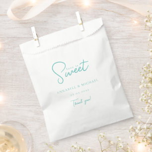 Love is Sweet! Elegant, Simpel, Wedding Favour Bags