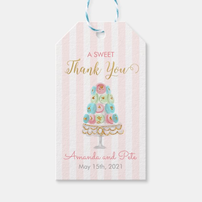 Love is Sweet Favour Gift Tag (Front)