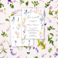 Love is sweet Floral Bridal Shower