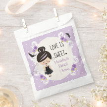 Love is Sweet Gothic Bridal Shower Favours