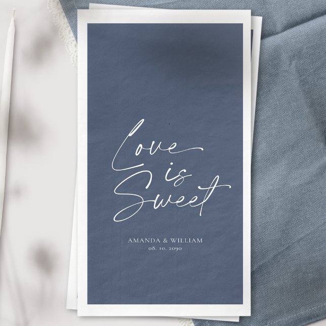 Love is Sweet Guest Towel Napkin (Creator Uploaded)
