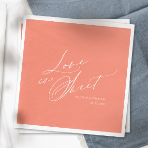 Love is Sweet Napkin – Elegant Wedding