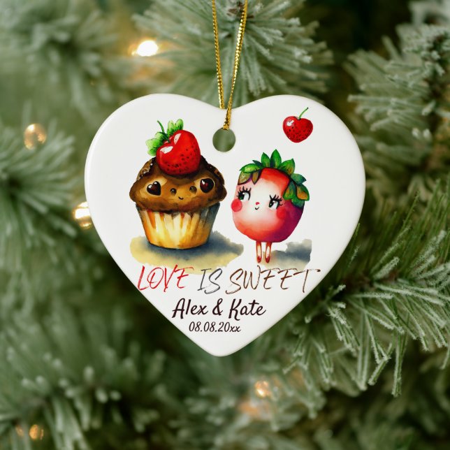 Love is Sweet Ornament (Tree)