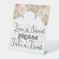 Love is Sweet Please Take a Seat Wedding