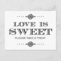 Love is Sweet Please Take a Treat