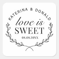 Love is Sweet Rustic Wedding Bridal Shower