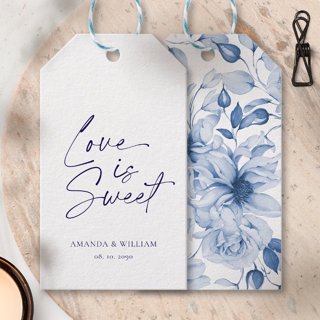 Love is Sweet Wedding Favour Tag (Creator Uploaded)