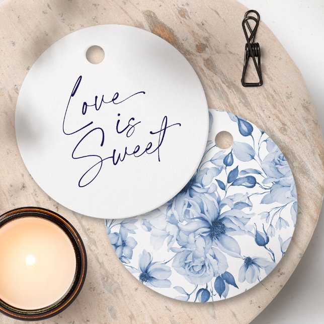 Love is Sweet Wedding Favour Tag  (Creator Uploaded)