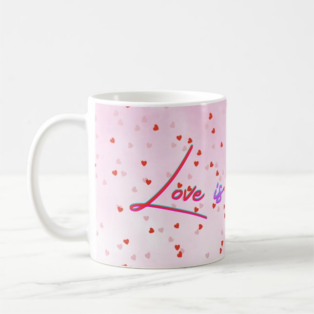 Love is the Answer  Coffee Mug (Left)