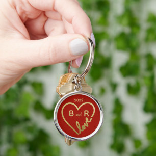 Love IS the Answer for Valentine’s Day     Key Ring