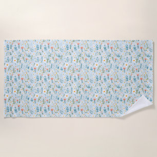 Love Is The Flower You’ve Got To Let Grow Beach Towel