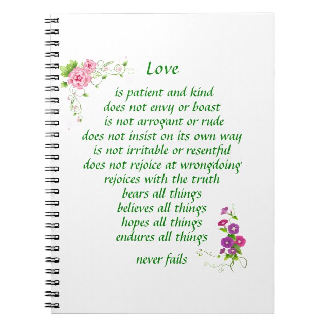 Love is The Greatest - Notebook (Front)