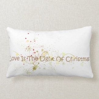 Love is the Light of Christmas Pillow