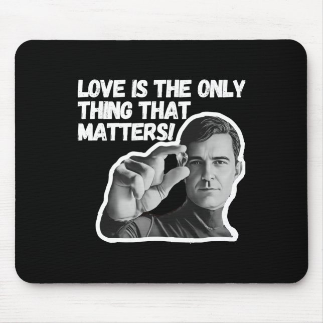 Love Is The Only Thing That S. Sticker  Mouse Pad (Front)
