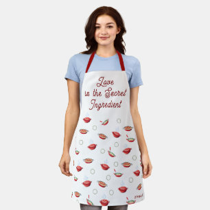 Love is the secret ingredient apron