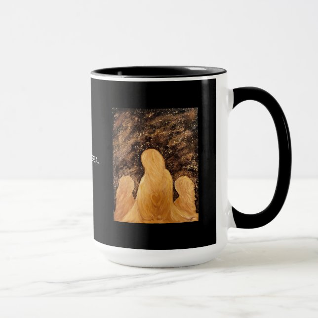 Love is Universal Angel Mug (Right)