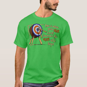 Love is when axes meet throw an axe T-Shirt