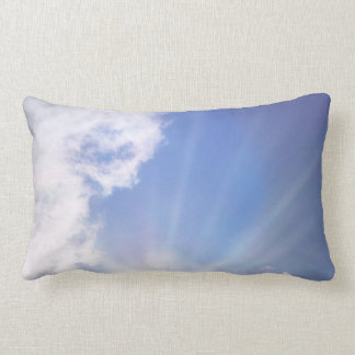 Love is written in the clouds. lumbar cushion