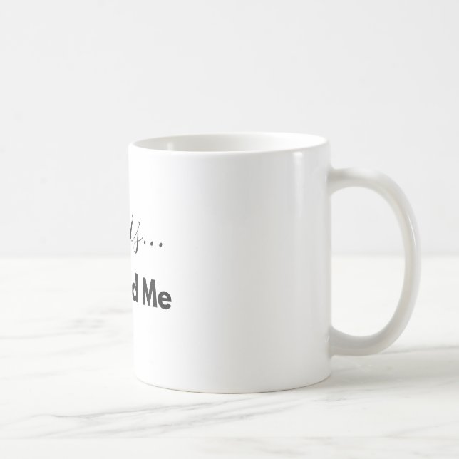 Love is...You and Me Mug – One Heart, Two Souls (Right)