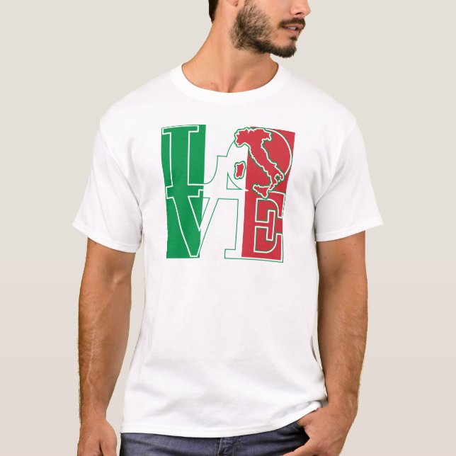 LOVE Italian Style T-Shirt (Front)