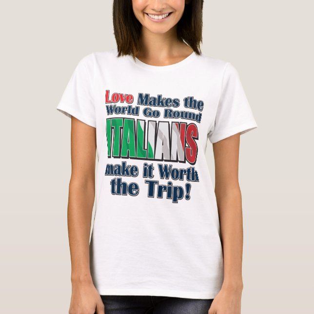 Love-Italians T-Shirt (Front)