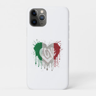 Love Italy Flag Case-Mate iPhone Case