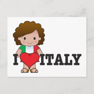 Love Italy Postcard