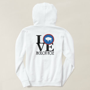 LOVE Jackson Hole (back print) Hoodie