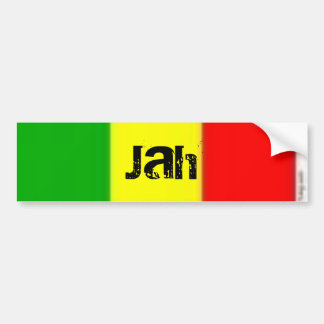 LOVE, Jah Bumper Sticker