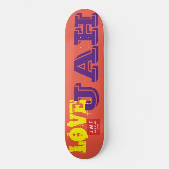 LOVE  JAH Skateboard (Front)