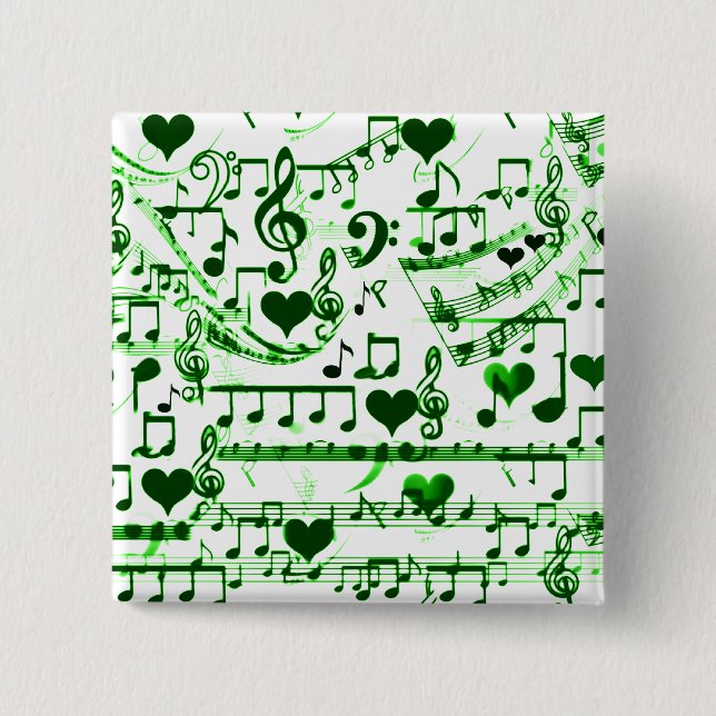 Love Jams_ 15 Cm Square Badge (Front)