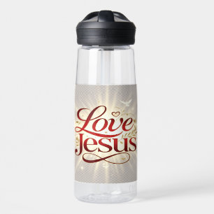 Love Jesus Water Bottle