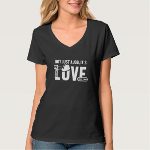Love Job Crane Operator Construction Site Worker B T-Shirt