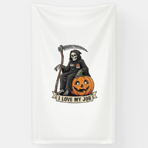 Love Job Grim Reaper Halloween Pumpkin Scythe_1 Banner