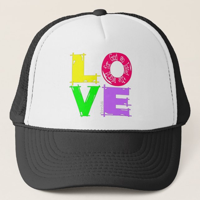 Love john316 trucker hat (Front)