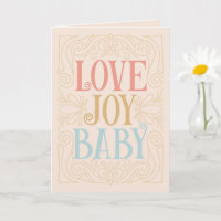 Love Joy Baby - New Baby Congratulations