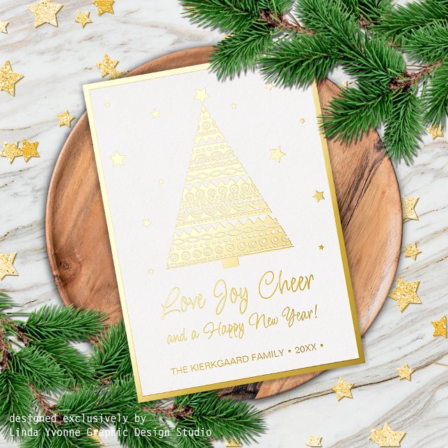 Love Joy Cheer Seasons Greetings Gold (Creator Uploaded)