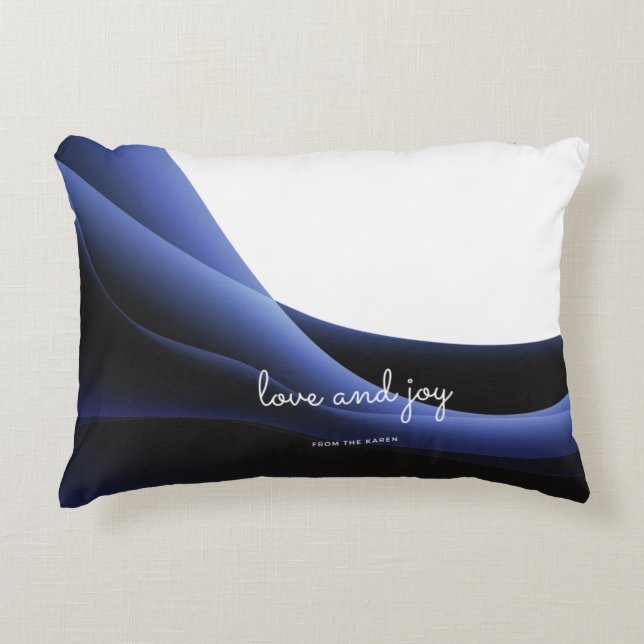 Love & Joy  Decorative Cushion (Front)