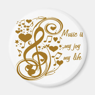 Love & Joy-Gold_ Magnet