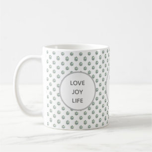 Love, Joy, Life Diamonds Coffee Mug