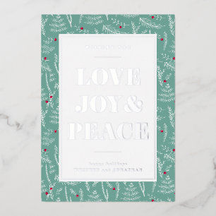 LOVE JOY & PEACE Add Your Photo