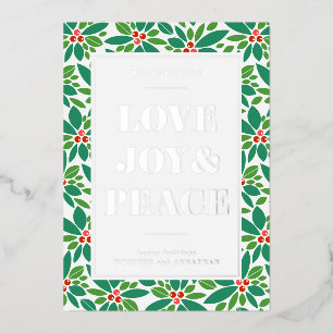 LOVE JOY & PEACE Add Your Photo